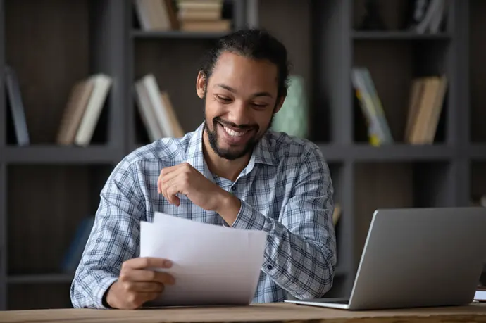 Professional reviewing assessment results for the IFP Training On-the-Job Skills certificate
